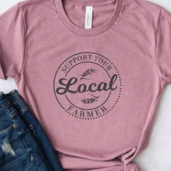 Support your local farmer T-shirt - Picture 1 of 1